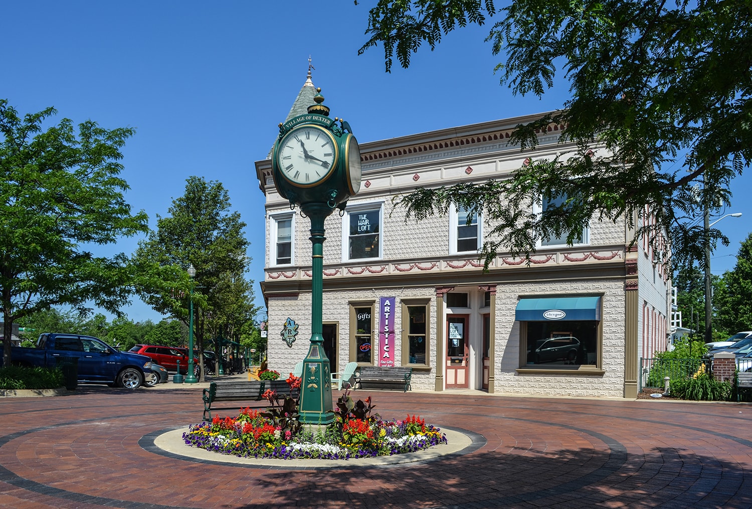 Downtown Dexter Clock